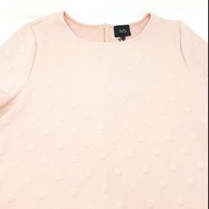 W5 Blush Pink Polka Dot Top XL